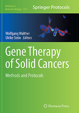 Kartonierter Einband Gene Therapy of Solid Cancers von 