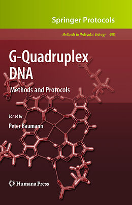 Kartonierter Einband G-Quadruplex DNA von 