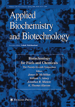 Kartonierter Einband Twenty-Seventh Symposium on Biotechnology for Fuels and Chemicals von 