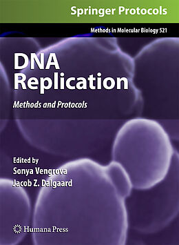Kartonierter Einband DNA Replication von 