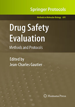 Kartonierter Einband Drug Safety Evaluation von 