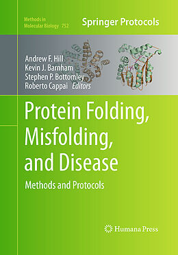Kartonierter Einband Protein Folding, Misfolding, and Disease von 
