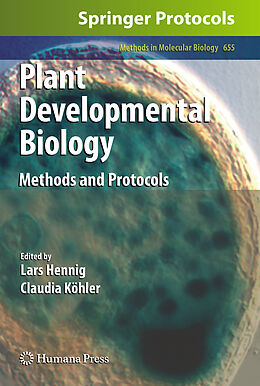 Kartonierter Einband Plant Developmental Biology von 