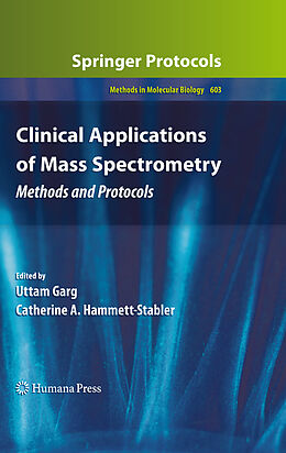 Kartonierter Einband Clinical Applications of Mass Spectrometry von 