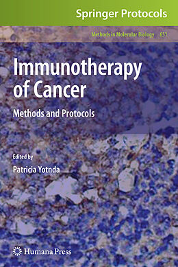 Kartonierter Einband Immunotherapy of Cancer von 