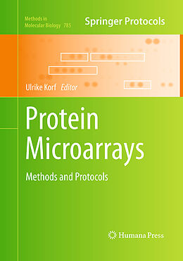 Kartonierter Einband Protein Microarrays von 