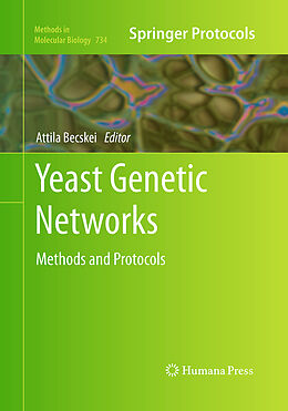 Kartonierter Einband Yeast Genetic Networks von 