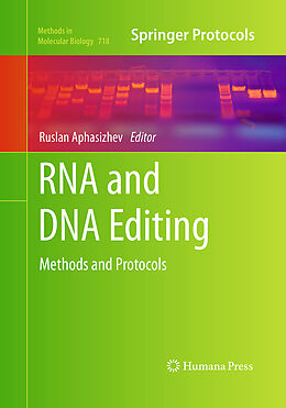 Kartonierter Einband RNA and DNA Editing von 
