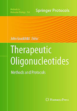 Kartonierter Einband Therapeutic Oligonucleotides von 