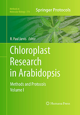Kartonierter Einband Chloroplast Research in Arabidopsis von 