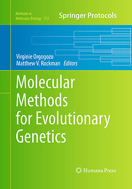 Kartonierter Einband Molecular Methods for Evolutionary Genetics von 