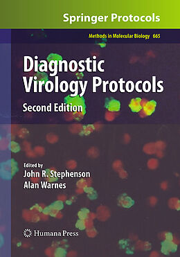 Kartonierter Einband Diagnostic Virology Protocols von 
