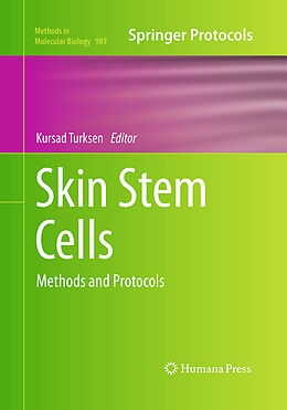 Couverture cartonnée Skin Stem Cells de 