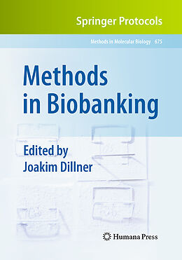 Couverture cartonnée Methods in Biobanking de 