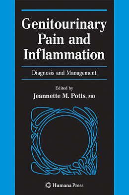 Couverture cartonnée Genitourinary Pain and Inflammation: de 