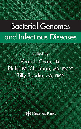 Couverture cartonnée Bacterial Genomes and Infectious Diseases de 