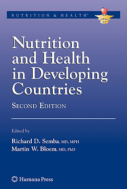 Couverture cartonnée Nutrition and Health in Developing Countries de 