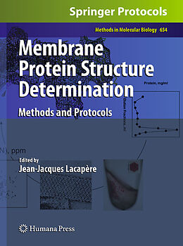 Kartonierter Einband Membrane Protein Structure Determination von 