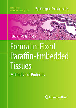 Kartonierter Einband Formalin-Fixed Paraffin-Embedded Tissues von 