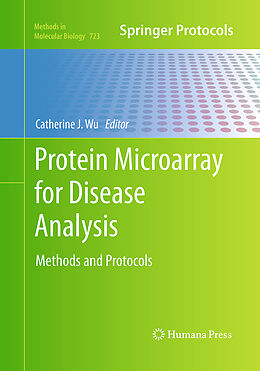 Kartonierter Einband Protein Microarray for Disease Analysis von 