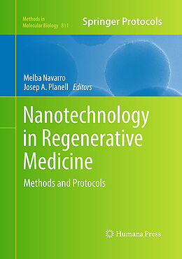 Kartonierter Einband Nanotechnology in Regenerative Medicine von 