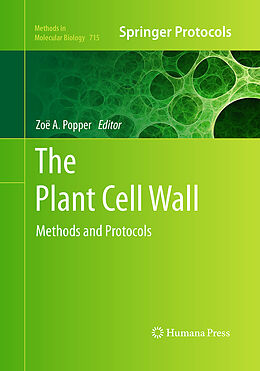 Kartonierter Einband The Plant Cell Wall von 