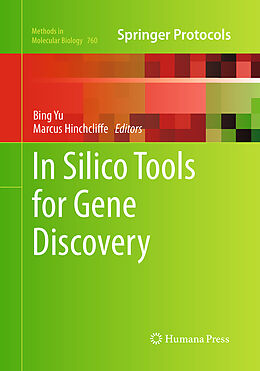 Kartonierter Einband In Silico Tools for Gene Discovery von 