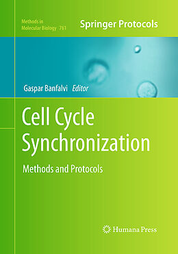 Kartonierter Einband Cell Cycle Synchronization von 