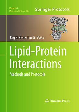 Couverture cartonnée Lipid-Protein Interactions de 