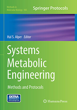 Couverture cartonnée Systems Metabolic Engineering de 