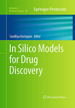Couverture cartonnée In Silico Models for Drug Discovery de 