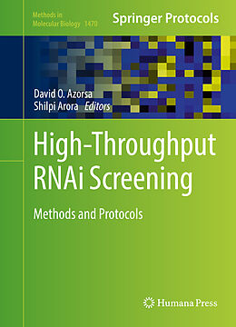 Fester Einband High-Throughput RNAi Screening von 
