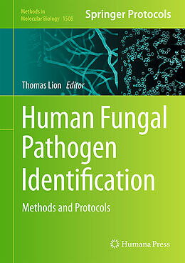 Fester Einband Human Fungal Pathogen Identification von 