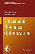 E-Book (pdf) Linear and Nonlinear Optimization von Richard W. Cottle, Mukund N. Thapa