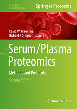 Fester Einband Serum/Plasma Proteomics von 