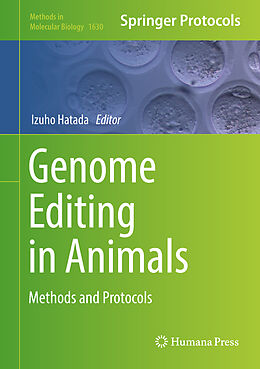 Fester Einband Genome Editing in Animals von 