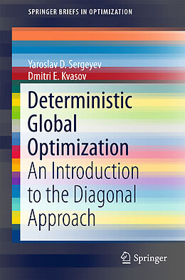 Kartonierter Einband Deterministic Global Optimization von Yaroslav D. Sergeyev, Dmitri E. Kvasov