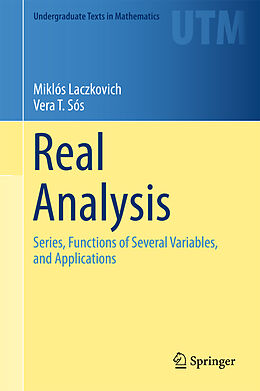 Fester Einband Real Analysis von Miklós Laczkovich, Vera T. Sós