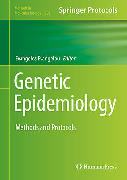 Fester Einband Genetic Epidemiology von 