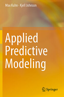Couverture cartonnée Applied Predictive Modeling de Kjell Johnson, Max Kuhn