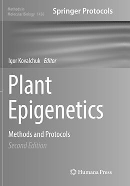 Kartonierter Einband Plant Epigenetics von 