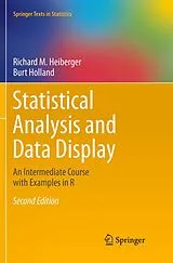 Kartonierter Einband Statistical Analysis and Data Display von Richard M. Heiberger, Burt Holland