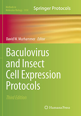 Couverture cartonnée Baculovirus and Insect Cell Expression Protocols de 