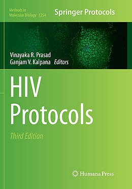 Couverture cartonnée HIV Protocols de 