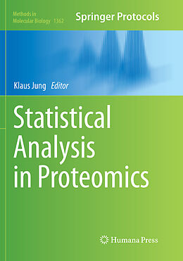 Kartonierter Einband Statistical Analysis in Proteomics von 