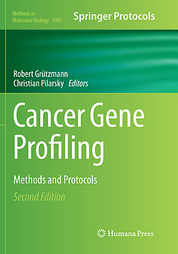 Kartonierter Einband Cancer Gene Profiling von 