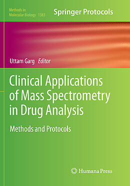 Kartonierter Einband Clinical Applications of Mass Spectrometry in Drug Analysis von 