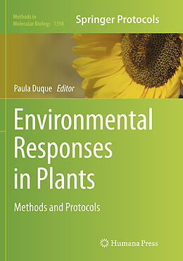 Kartonierter Einband Environmental Responses in Plants von 