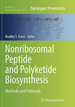 Kartonierter Einband Nonribosomal Peptide and Polyketide Biosynthesis von 