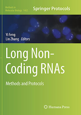 Kartonierter Einband Long Non-Coding RNAs von 